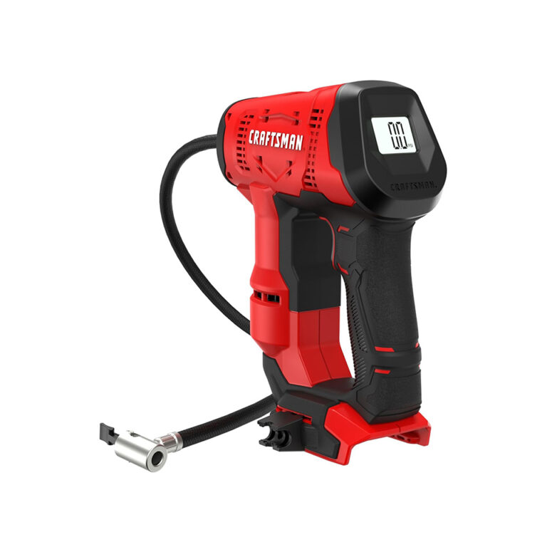 Crafman V20 Cordless Tire Inflator Pocket