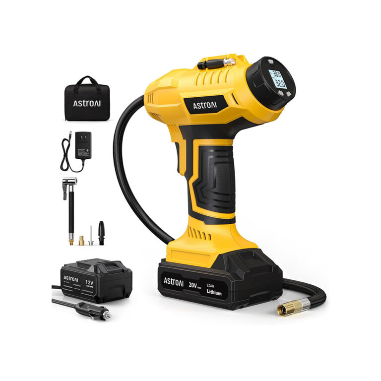 Cordless Air Compressor Tire Pump